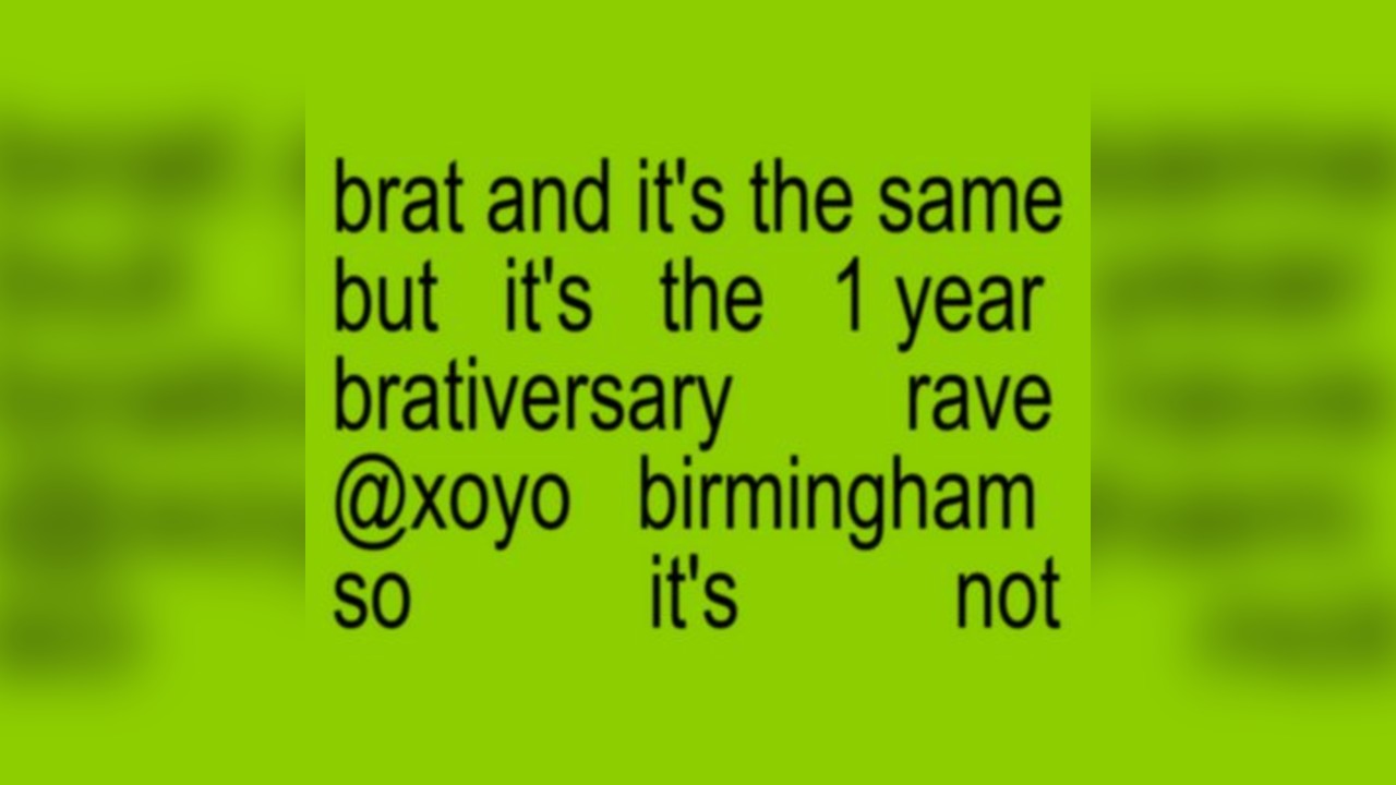 Killer Kitsch - Brat Rave - Birmingham