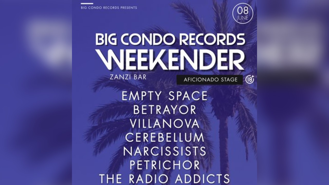 Big Condo Records Weekender Aficionado Stage