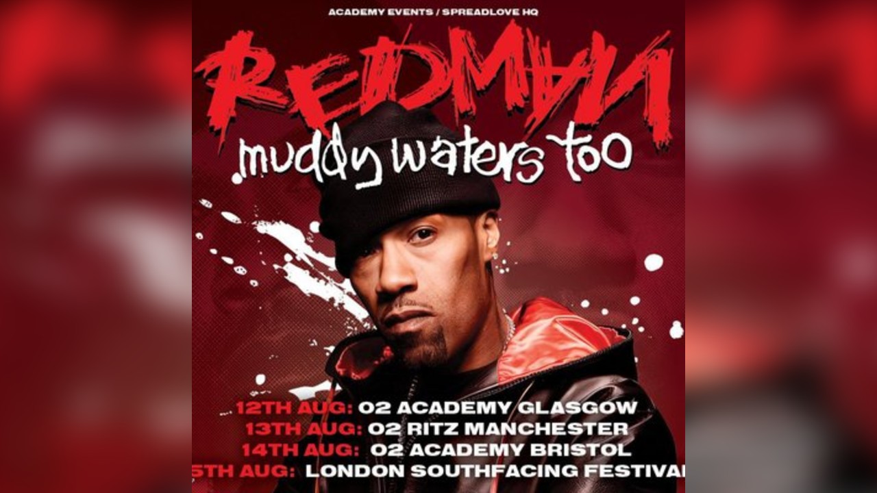 Redman live in Glasgow