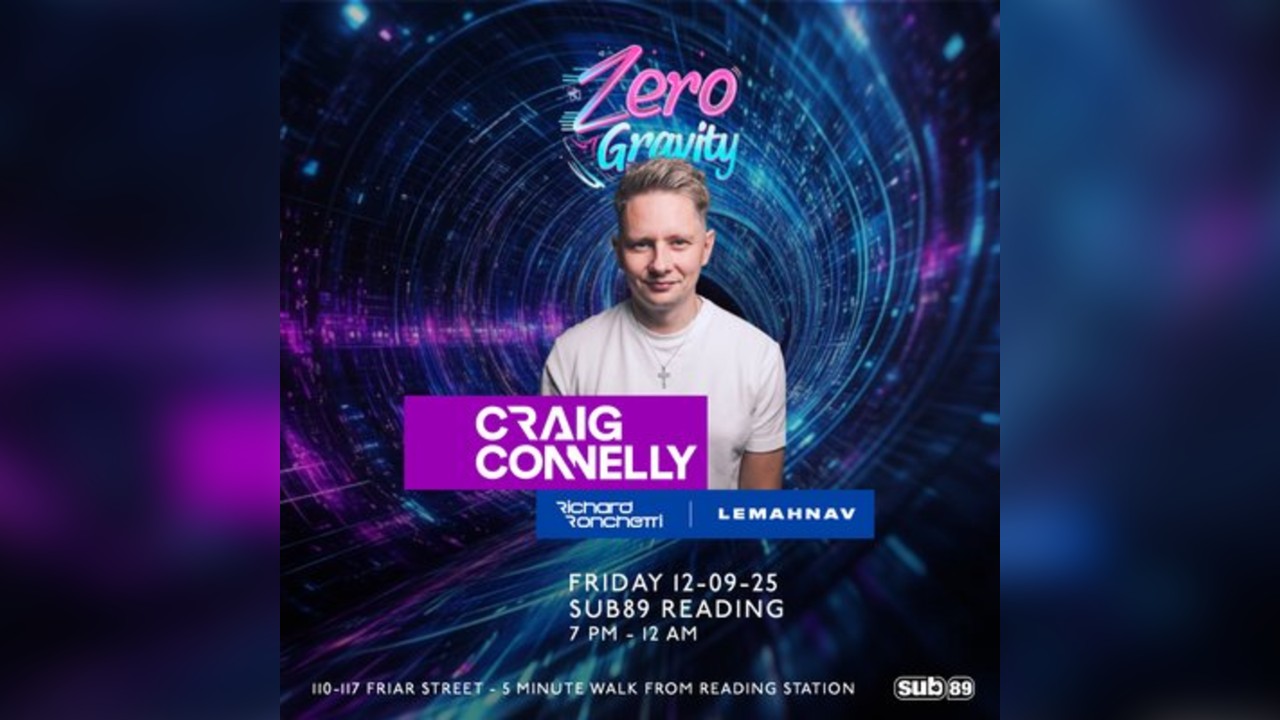 Craig Connelly - Zero Gravity - Reading