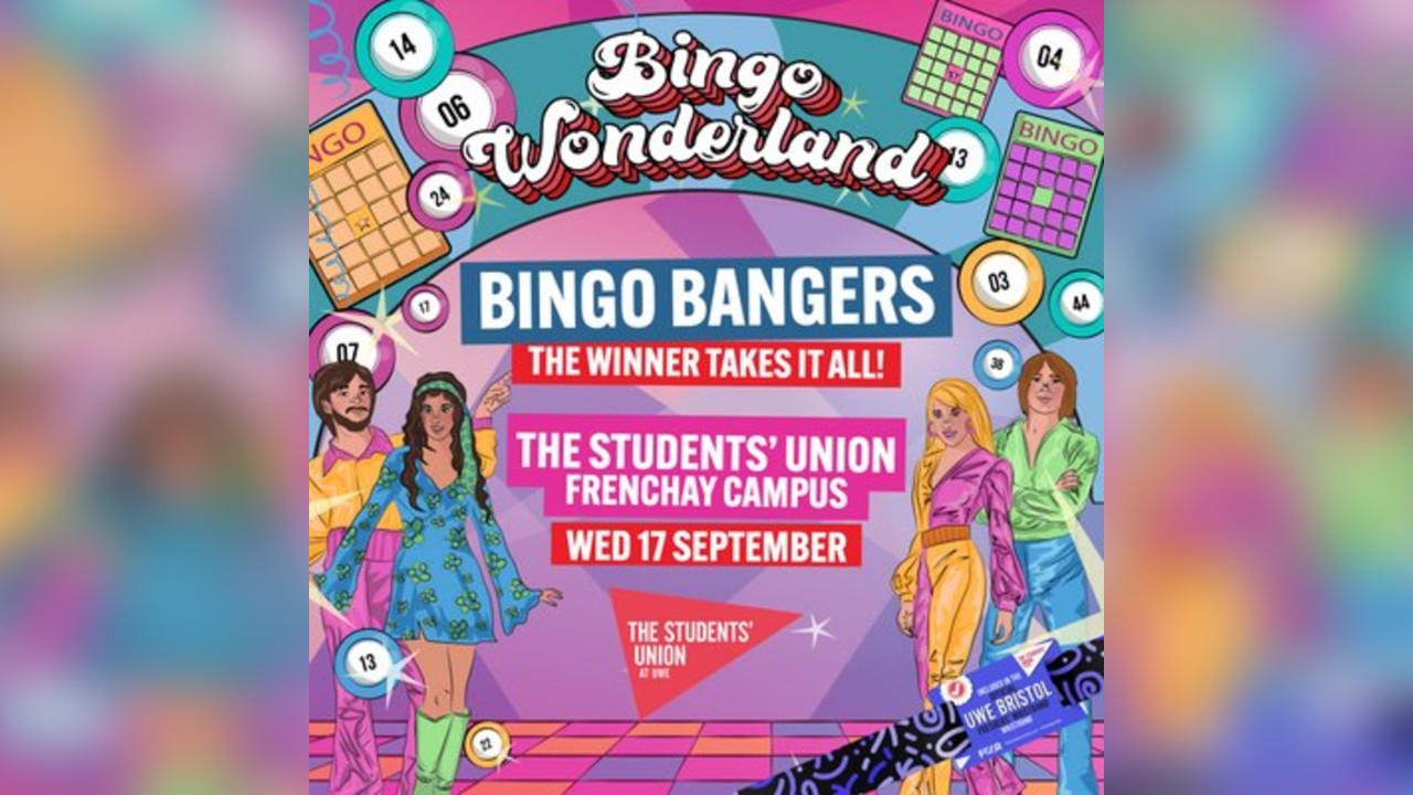 UWE Bristol Official Freshers | Bingo Wonderland