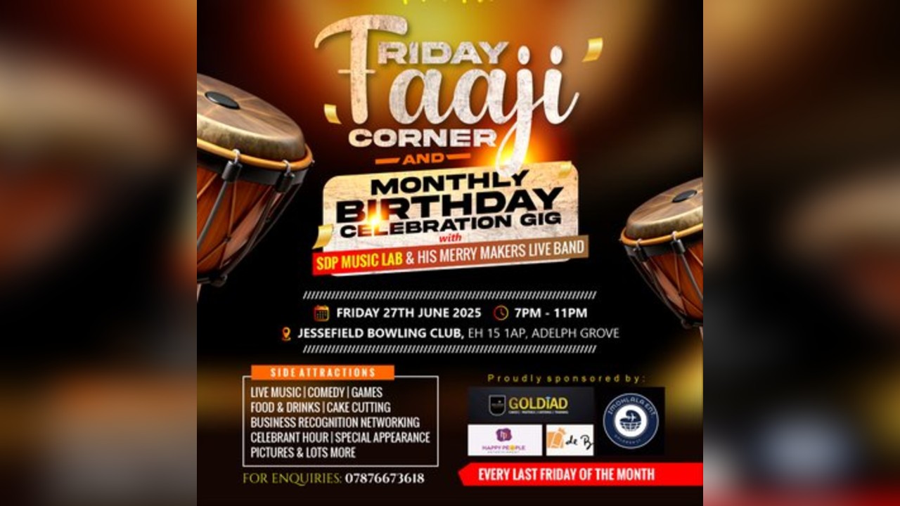Friday Faaji Corner