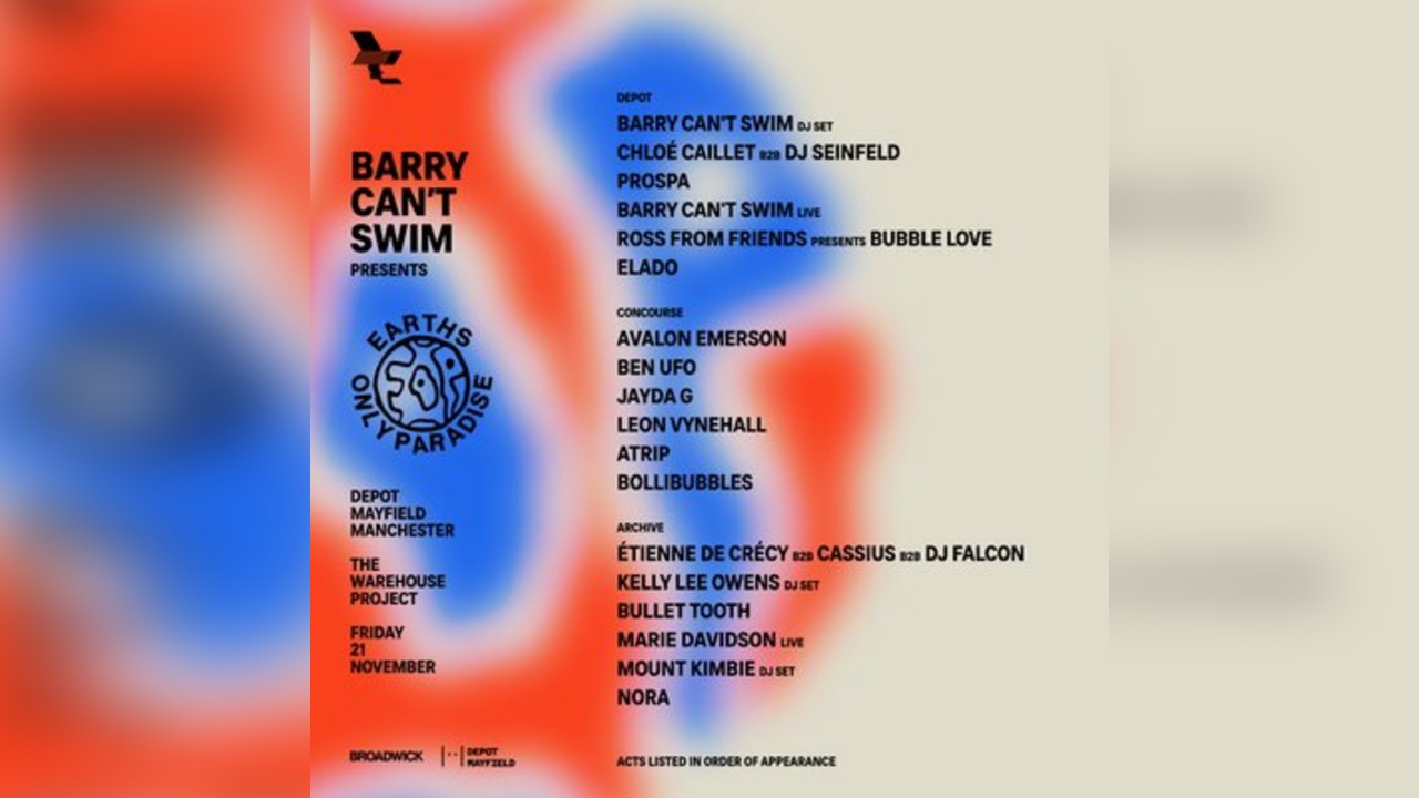 WHP Presents: Barry Can't Swim