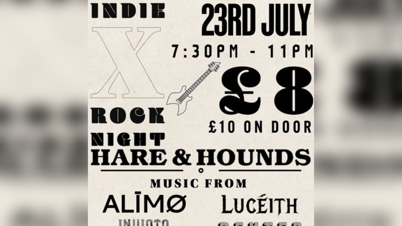 Thrash: Indie x Rock Night