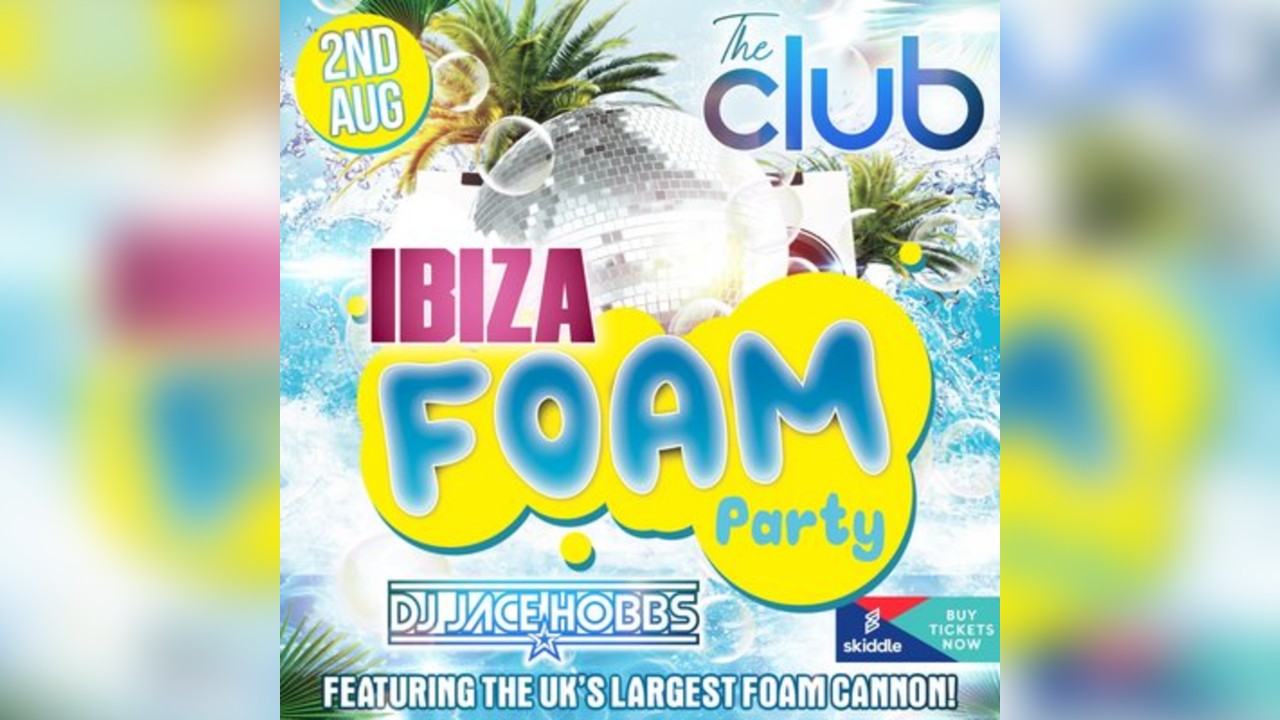The Club Ibiza Foam Party