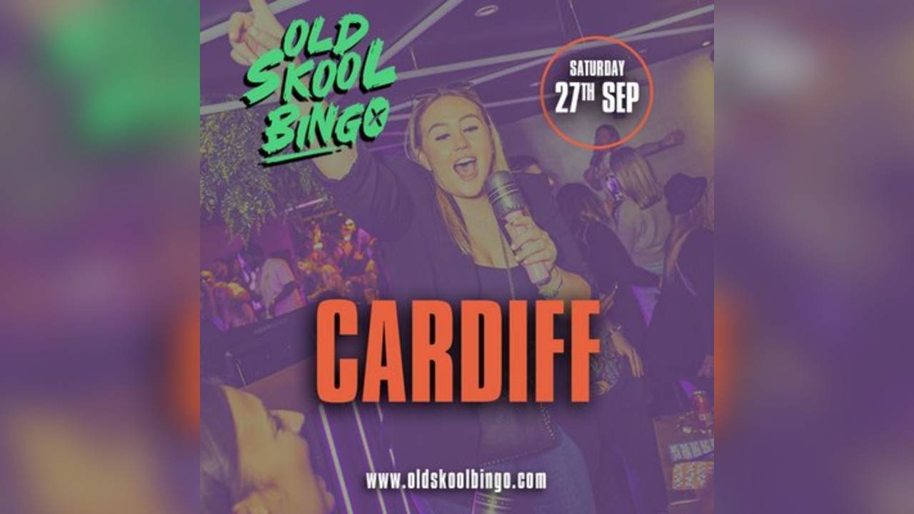 Old Skool Bingo Sat 20th Sep Cardiff
