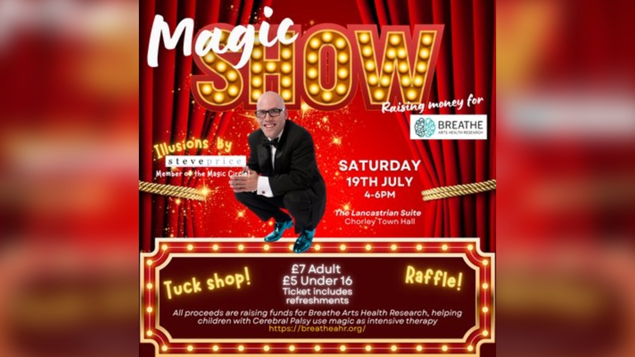 Magic Show - a Fundraiser with illusions from Steve Price