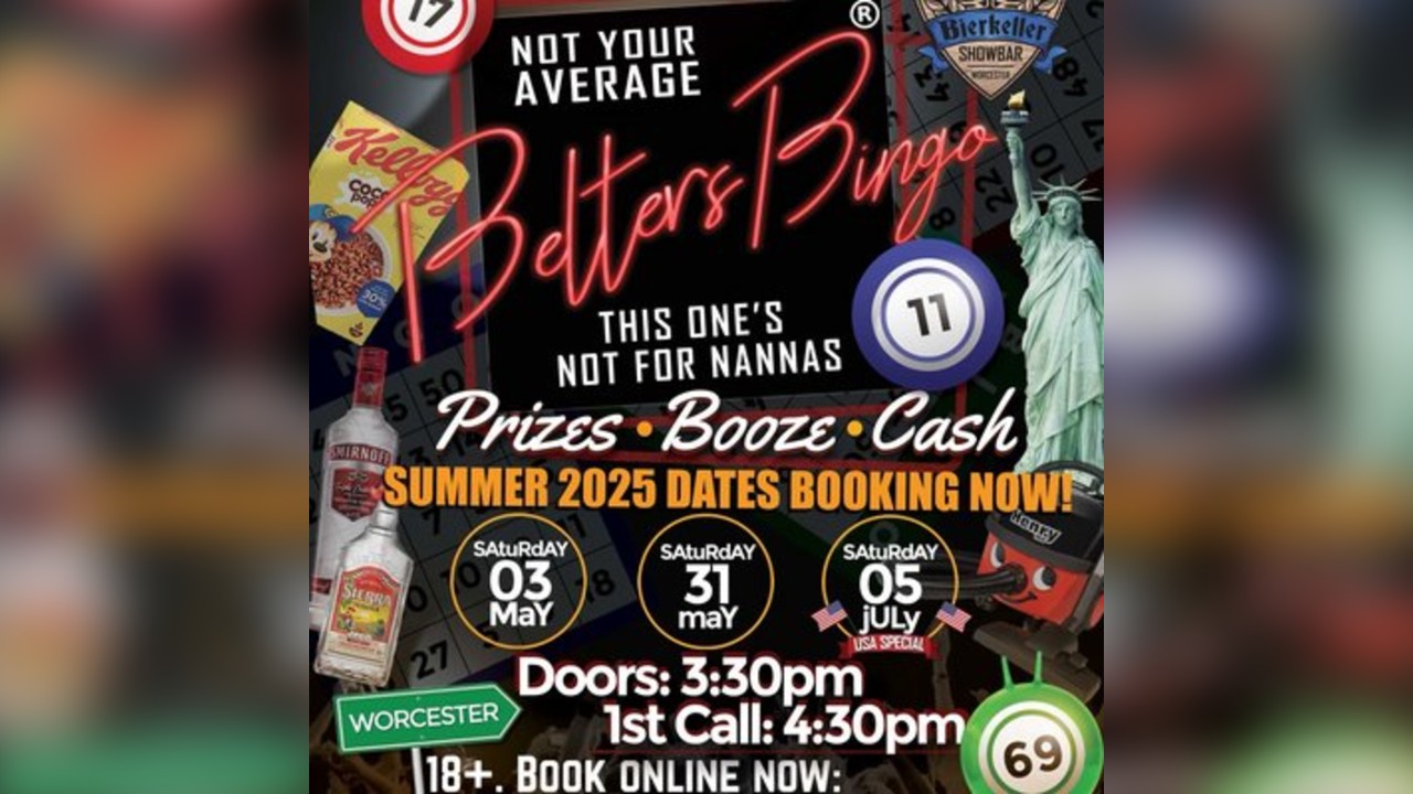 Belters Bingo @ Bierkeller Worcester