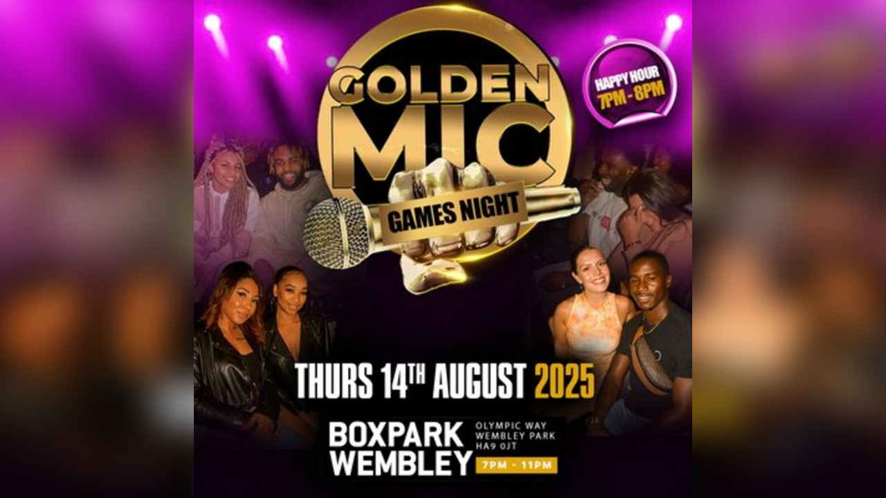Golden Mic Games Night (Wembley)