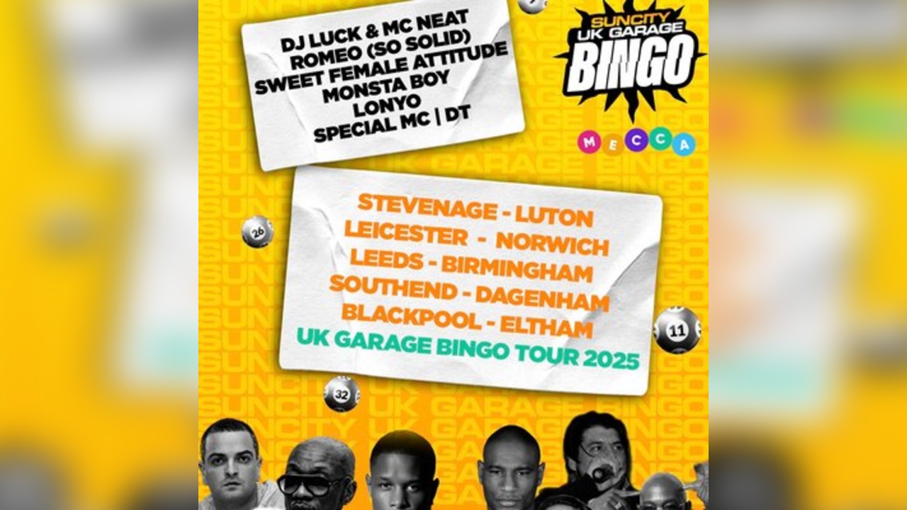 UK GARAGE BINGO with SWEET FEMALE ATTITUDE| MONSTA BOY LIVE P.A.