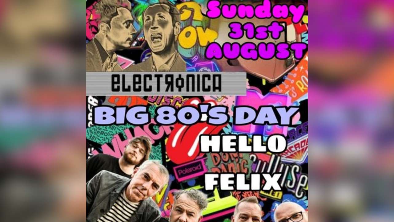 Big 80s Day Pop Up Beer Garden