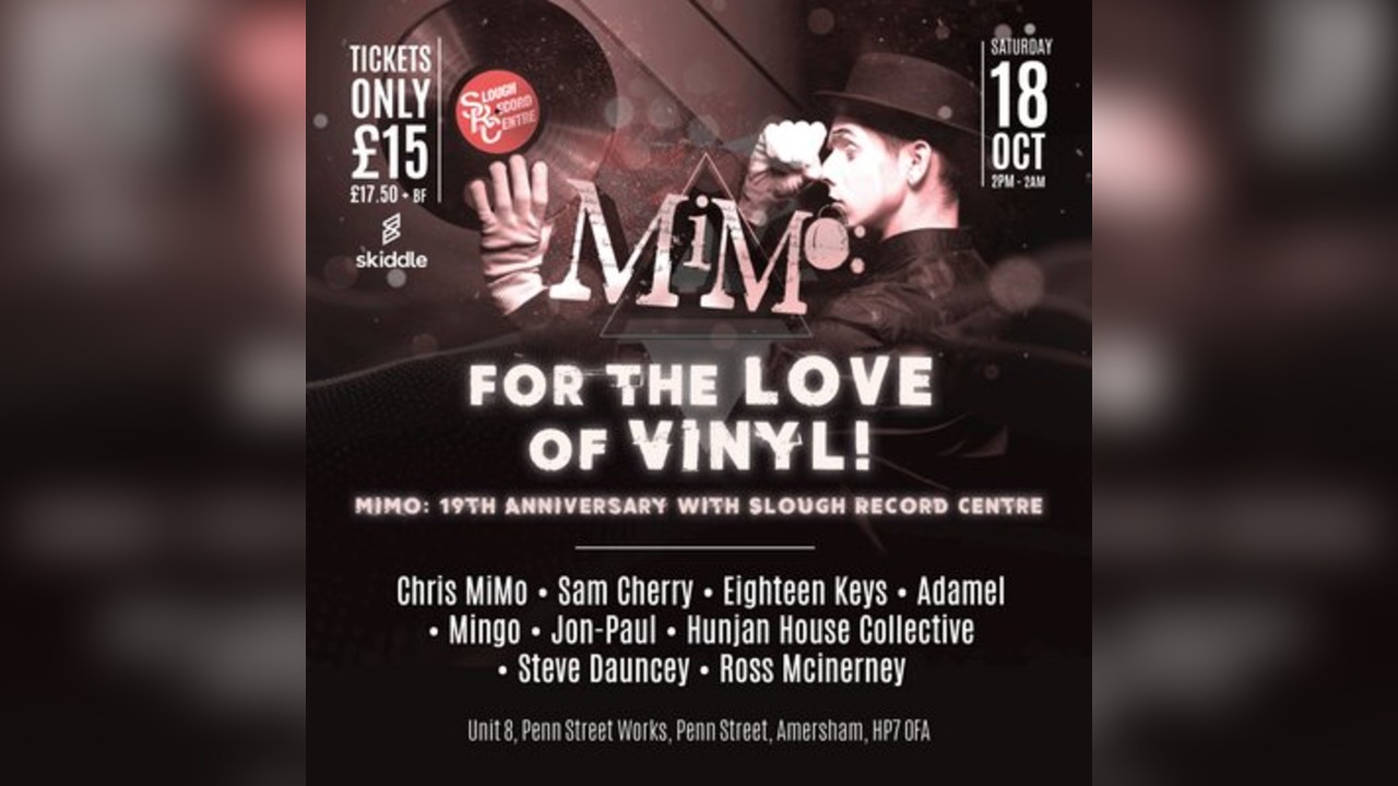 MiMo: 19th Anniversary with Slough Record Centre