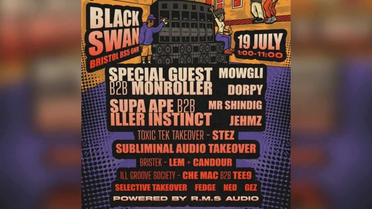 ZONE 1 - w/ RMS SOUNDSYSTEM - THE LAST BLACK SWAN (2025)