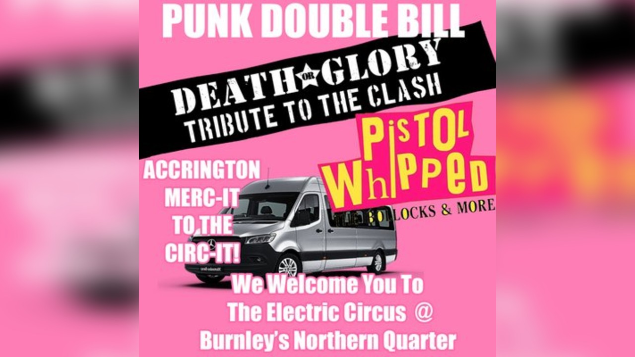 A -Punk Double Bill Tribute With Death Or Glory & Pistol Whipped
