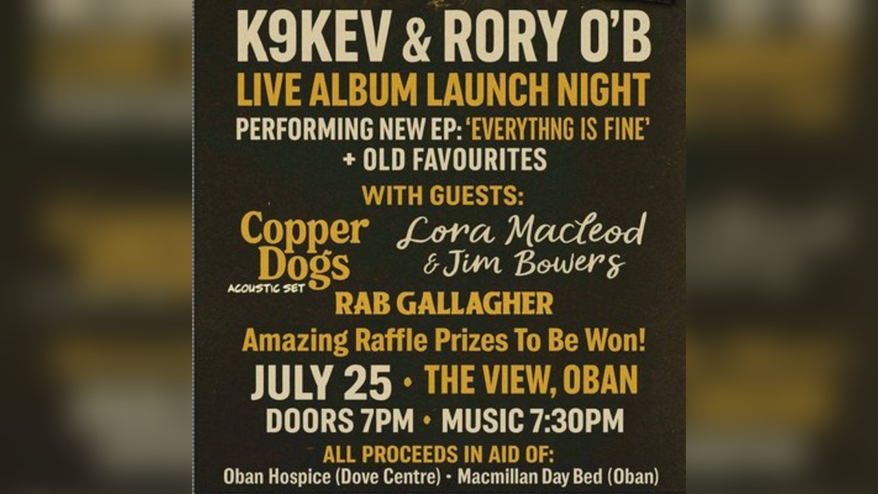 K9Kev & Rory O'B EP Launch Party