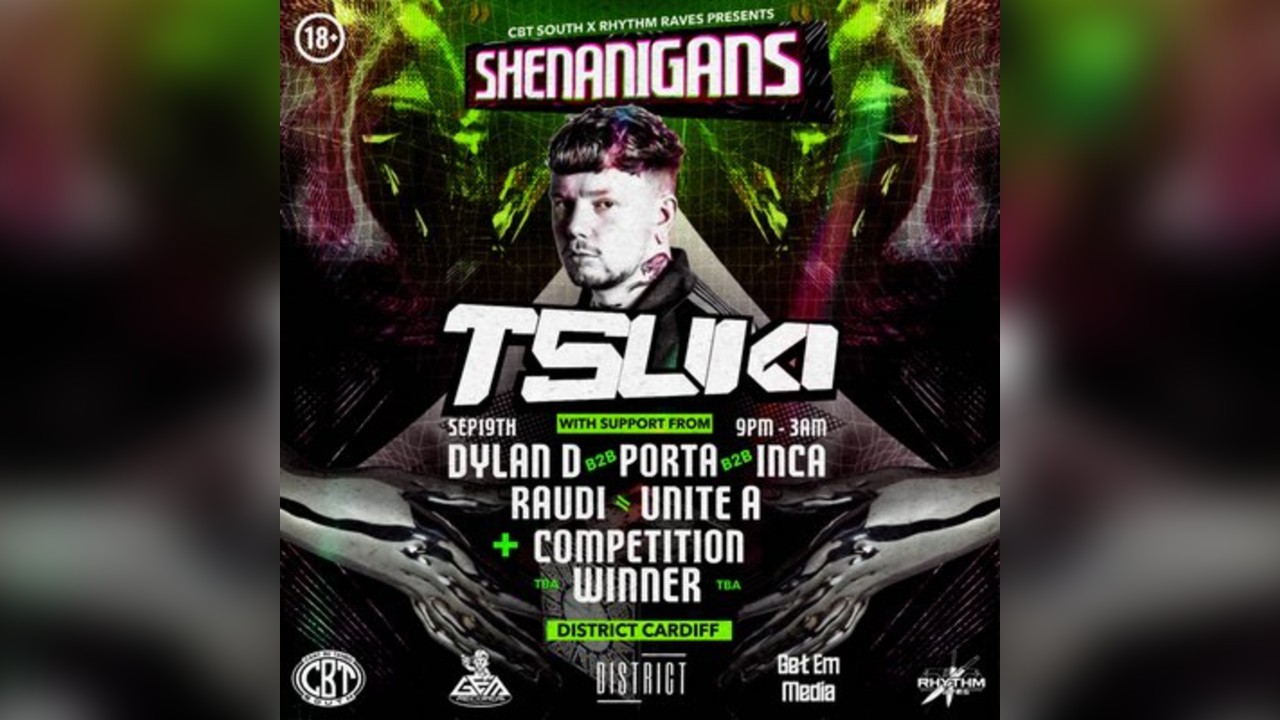 Shenanigans Presented by CBTSouth X Rhythm Raves