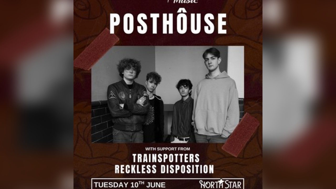 No Poetry presents Posthôuse, Trainspotters & Reckless Dispositi