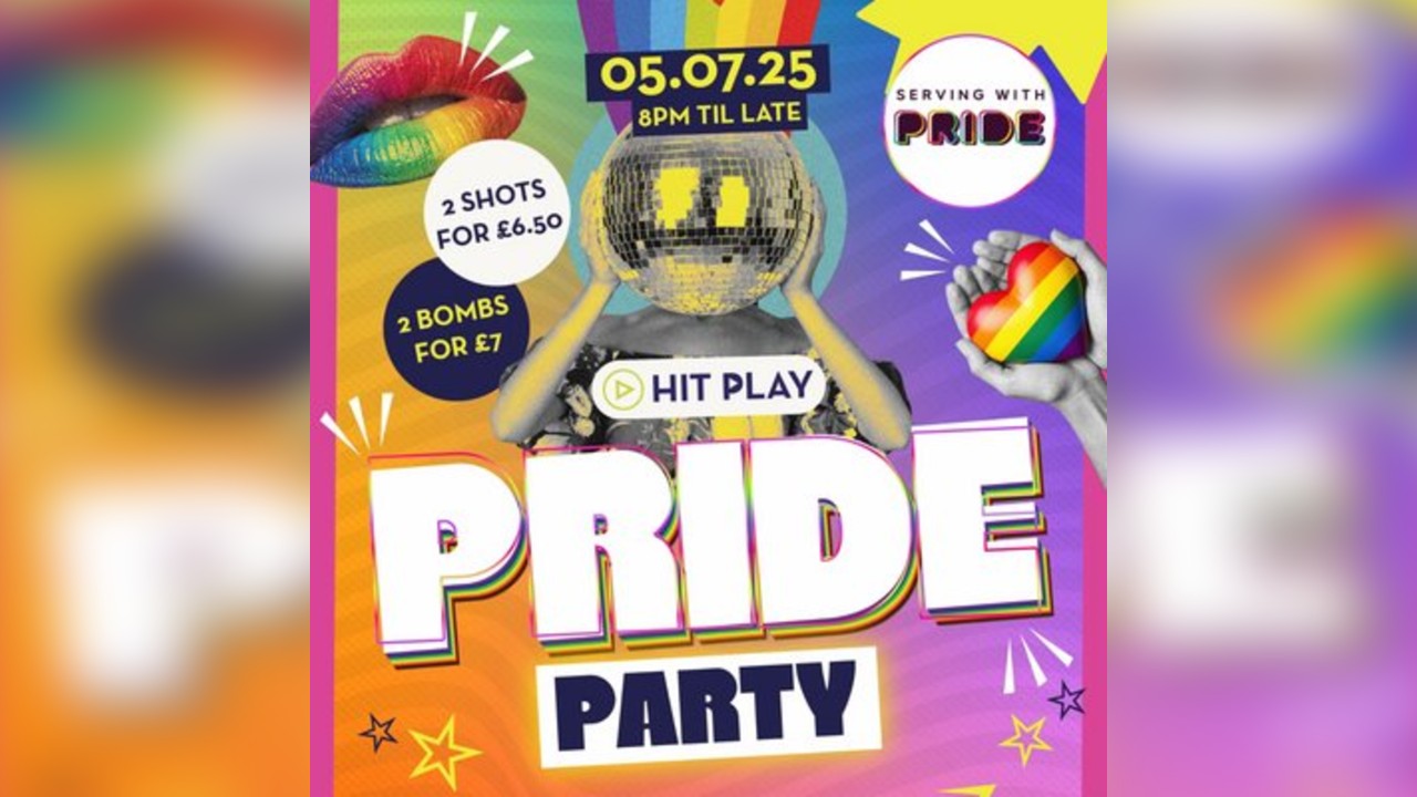 Pride Party @ Popworld Watling Street- Sat 5th July