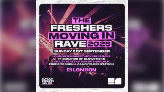 The Official London Freshers 2025 Moving In Rave