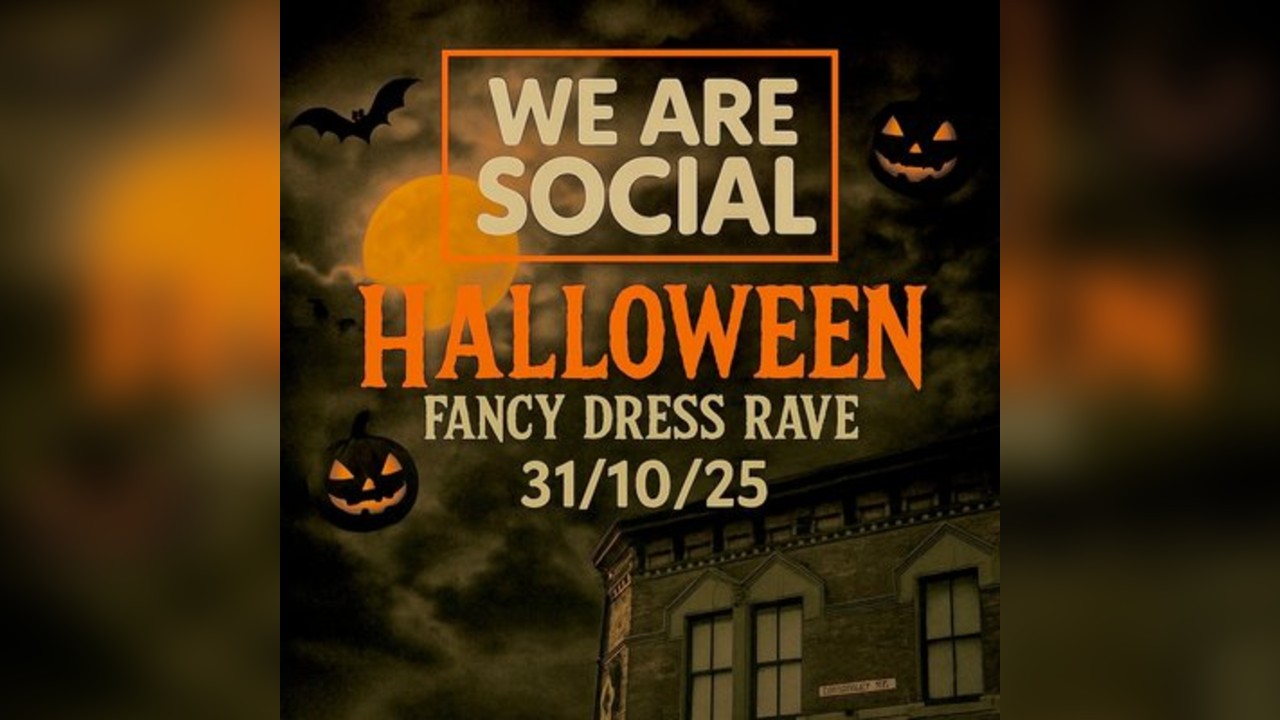 We Are Social Halloween fancy dress rave