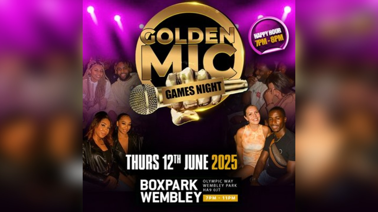 Golden Mic Games Night (Wembley)