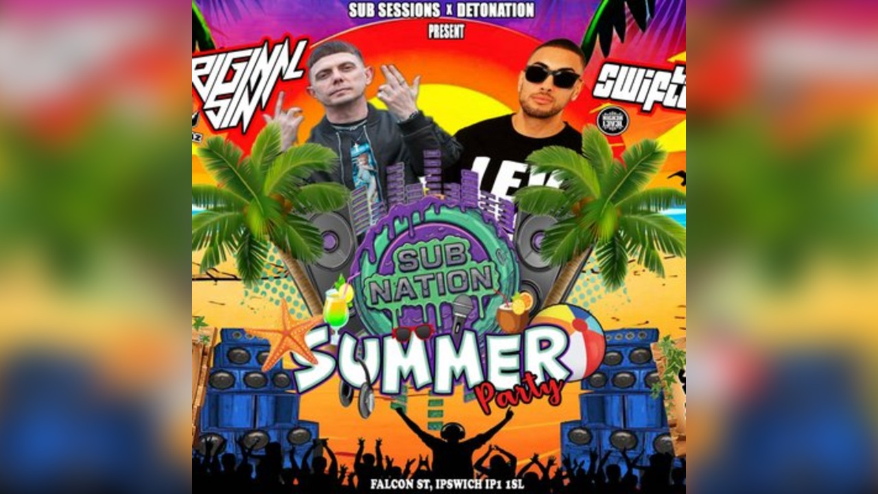 Sub-Nation DnB presents ORIGINAL SIN & MC SWIFTER