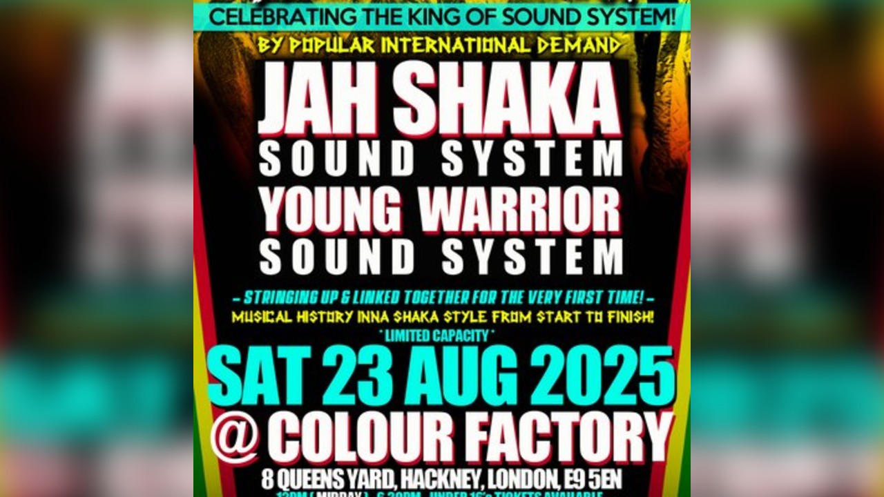 Hackney Dub Carnival x Dance For Shaka 2025