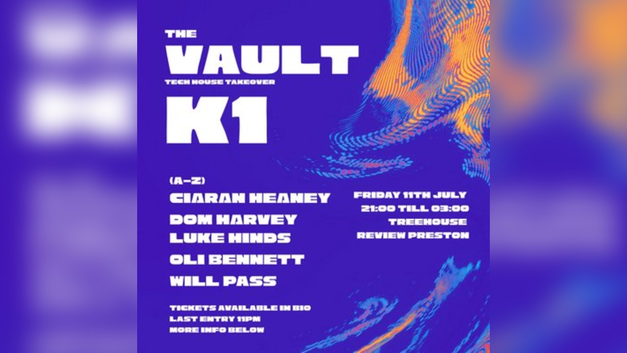 SWRV - The Vault Tech House Party