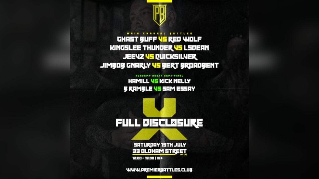 Undisclosed | Live Rap Battles