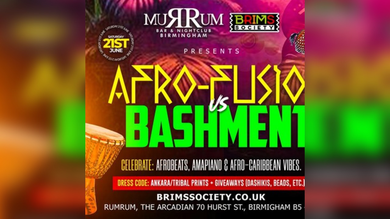 Bashment Vs Afrobeat Fusion