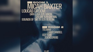 Cure Presents: Micah Baxter & Loucas Groove