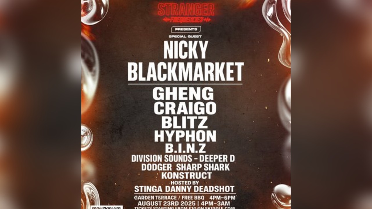 Stranger Frequencies Presents - Nicky Blackmarket