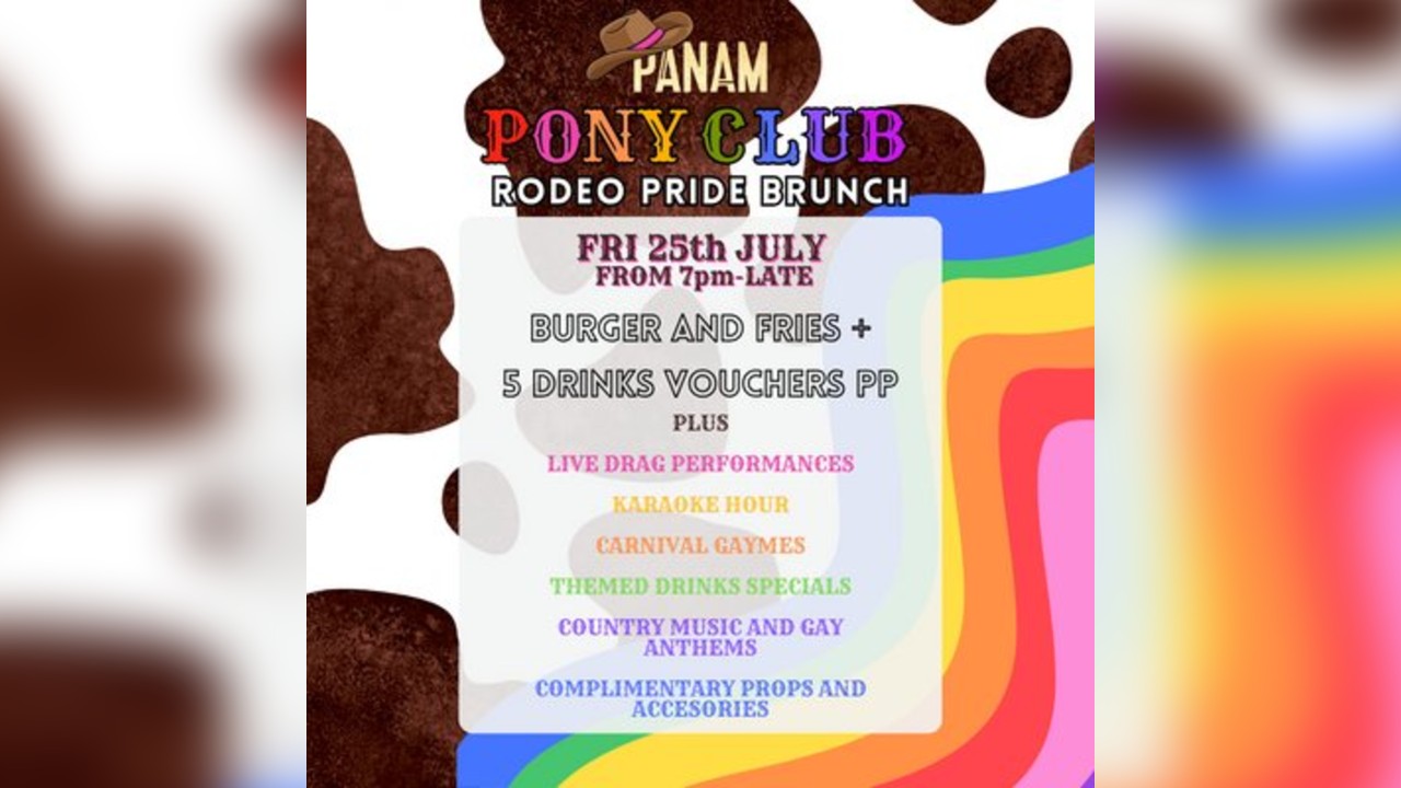 The Panam Pony Club: Pride Rodeo Brunch