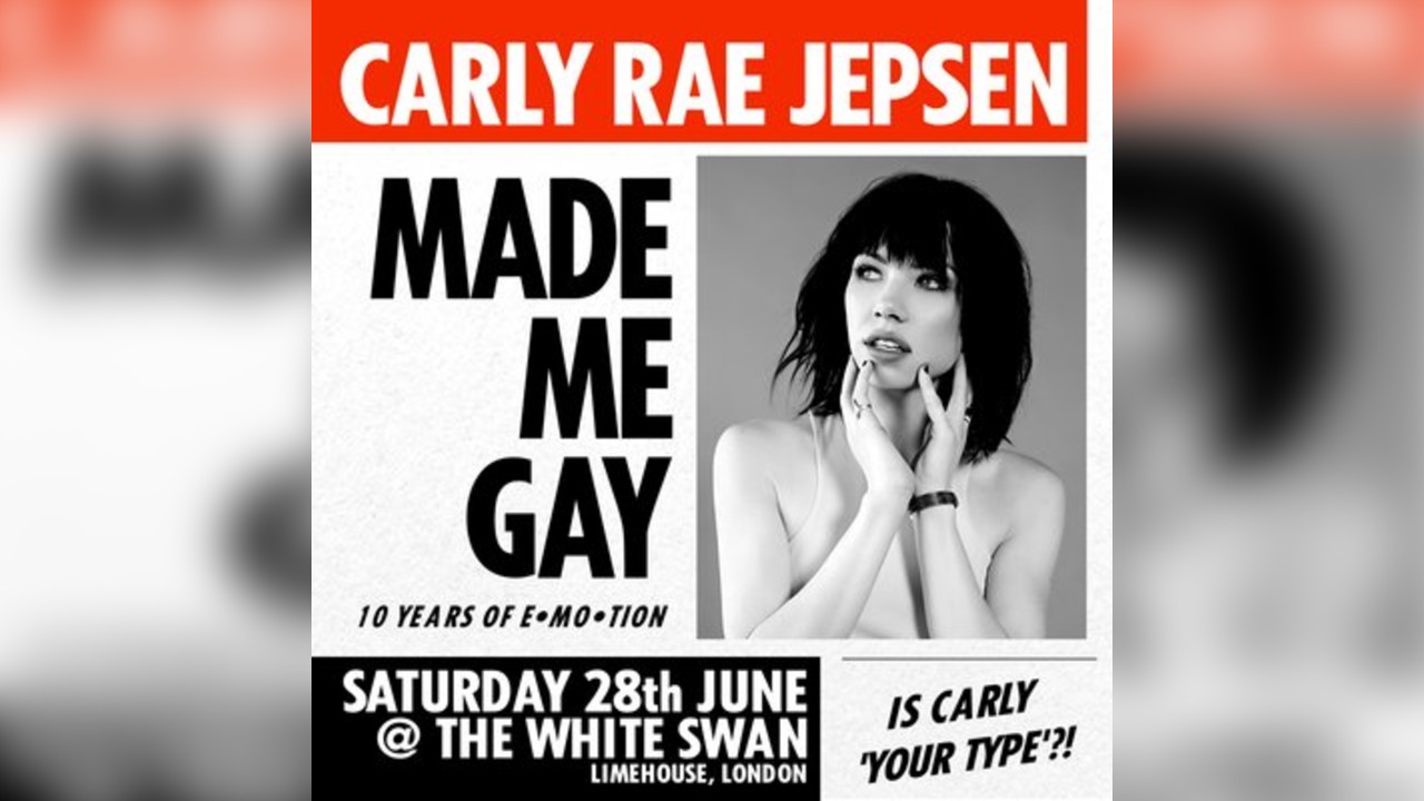 CARLY RAE JEPSEN MADE ME GAY (Celebrating 10 Years of E.MO.TION)