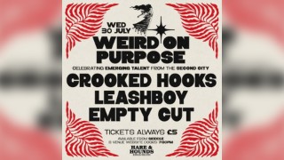 Weird On Purpose w/ Crooked Hooks, Leashboy & Empty Cut
