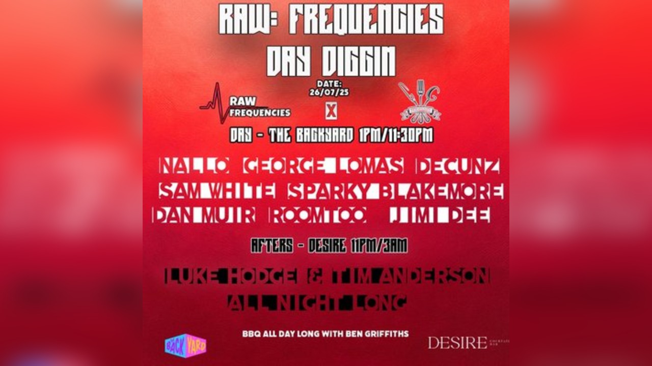 Raw:Frequencies presents Day Diggin X Grub With Griff