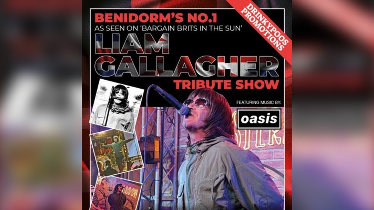 Benidorms Liam Gallagher