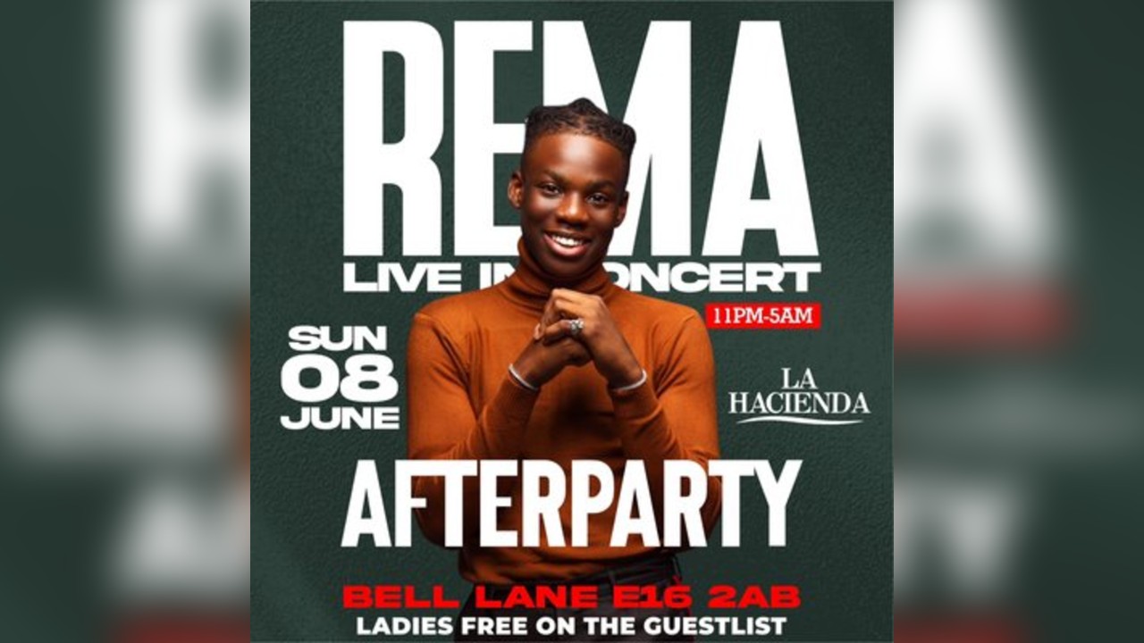 Rema Concert After Party