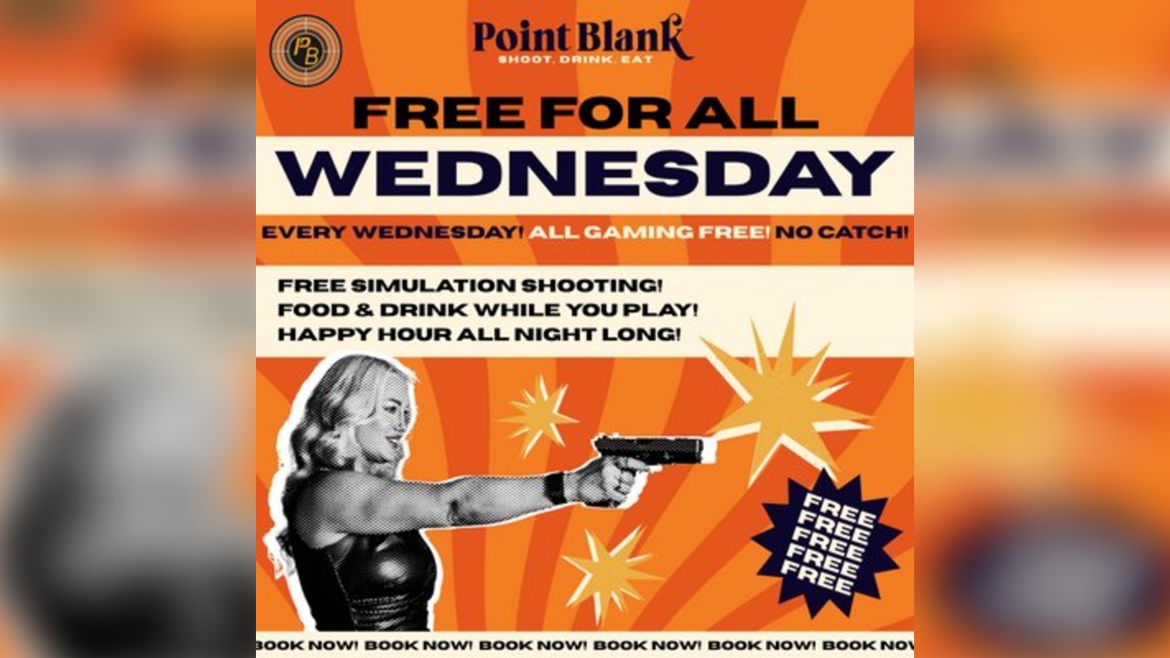 Free Shooting Wednesdays @ Point Blank Newcastle