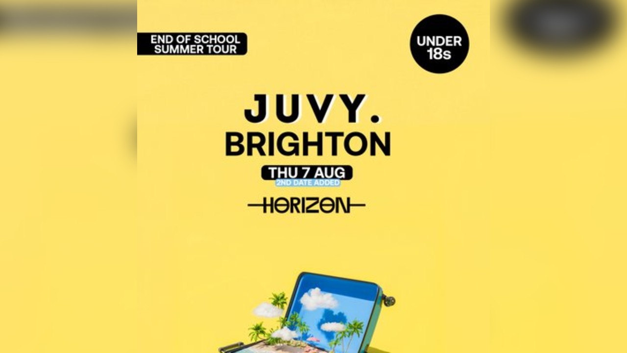JUVY Under 18s - End Of School Tour - Thurs 7th Aug - Brighton
