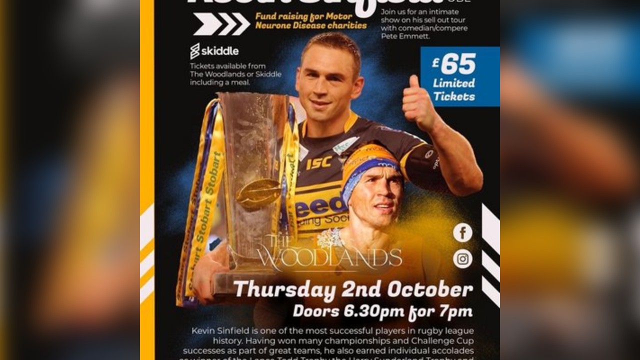 An evening with Kevin Sinfield OBE