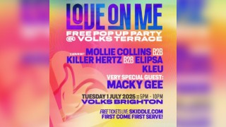 Love On Me - FREE Pop up with Mollie Collins, Macky Gee & more