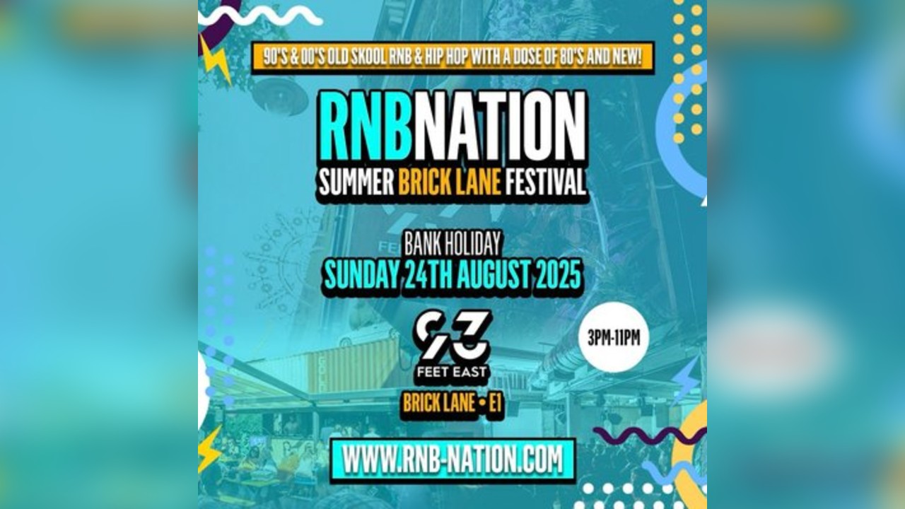 RnB Nation Brick Lane Festival