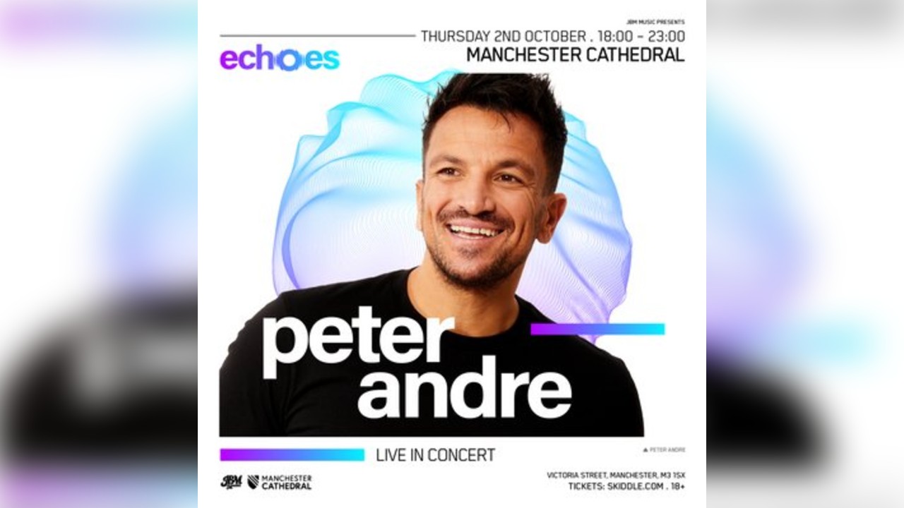 Peter Andre LIVE at Manchester Cathdral