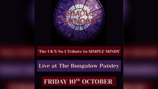 Simple Minded tribute to Simple Minds