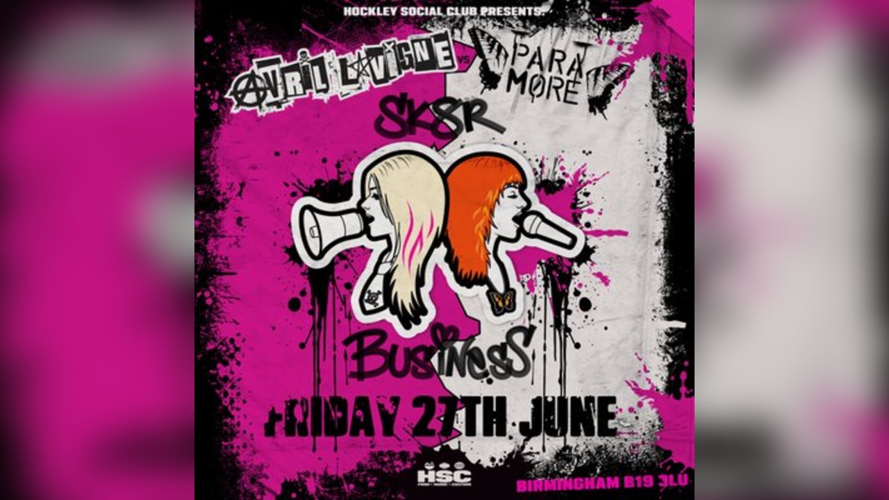 HSC PRESENTS: Sk8r Business - Avril vs Paramore
