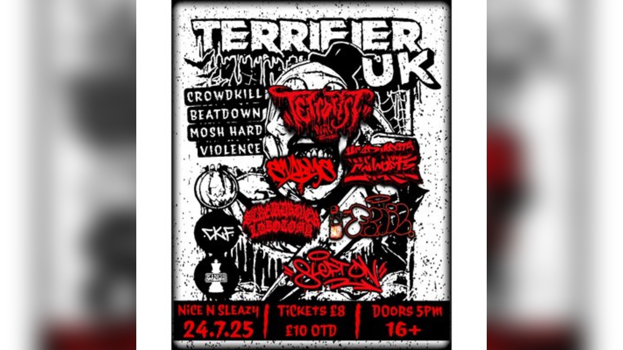 Terrorist PVHC & Head Meets Concrete - TERRIFIER Tour |Glasgow