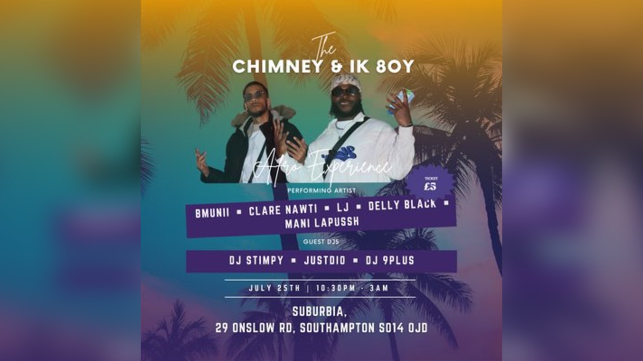 The Chimney and IK8OY Afro Experience