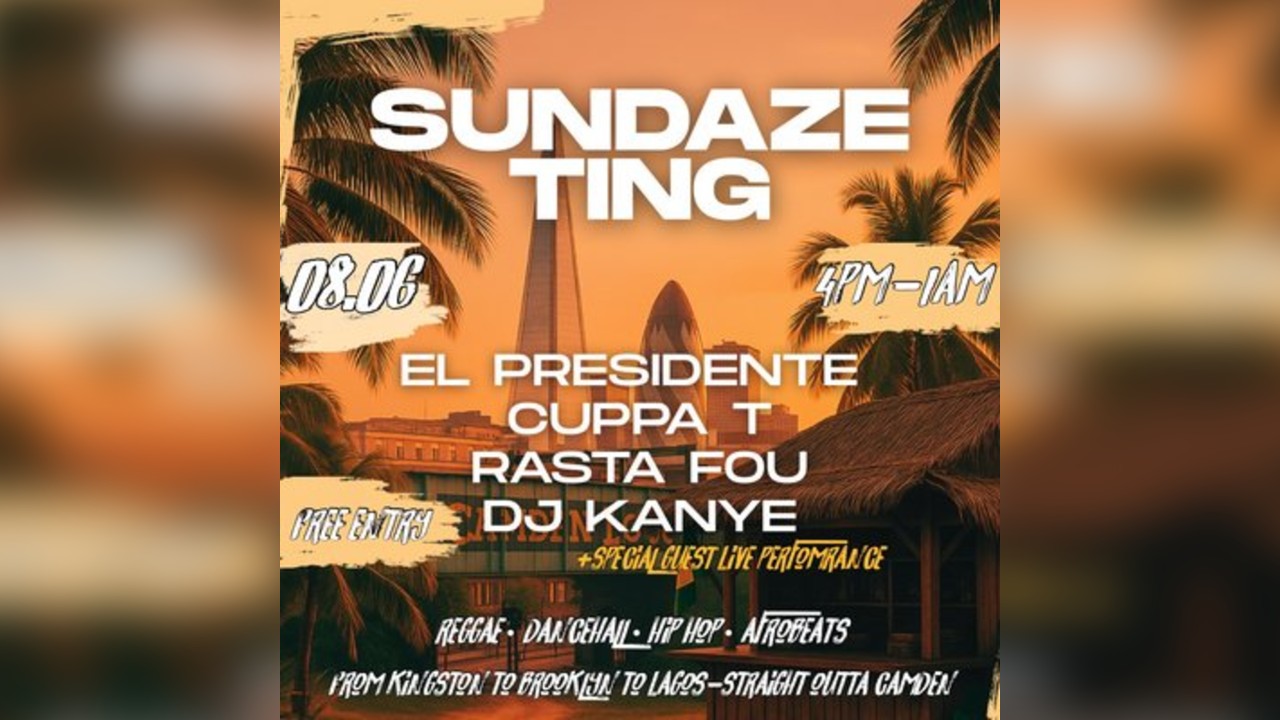 Sundaze Ting  Summer Vibes in the Heart of Camden