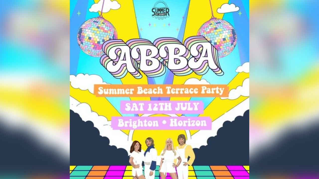 GIMME GIMME GIMME ABBA Inspired Summer Beach Terrace Party -